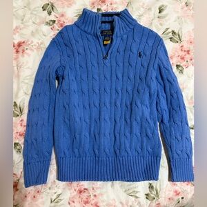 Polo Ralph Lauren little boys cable knit sweater
